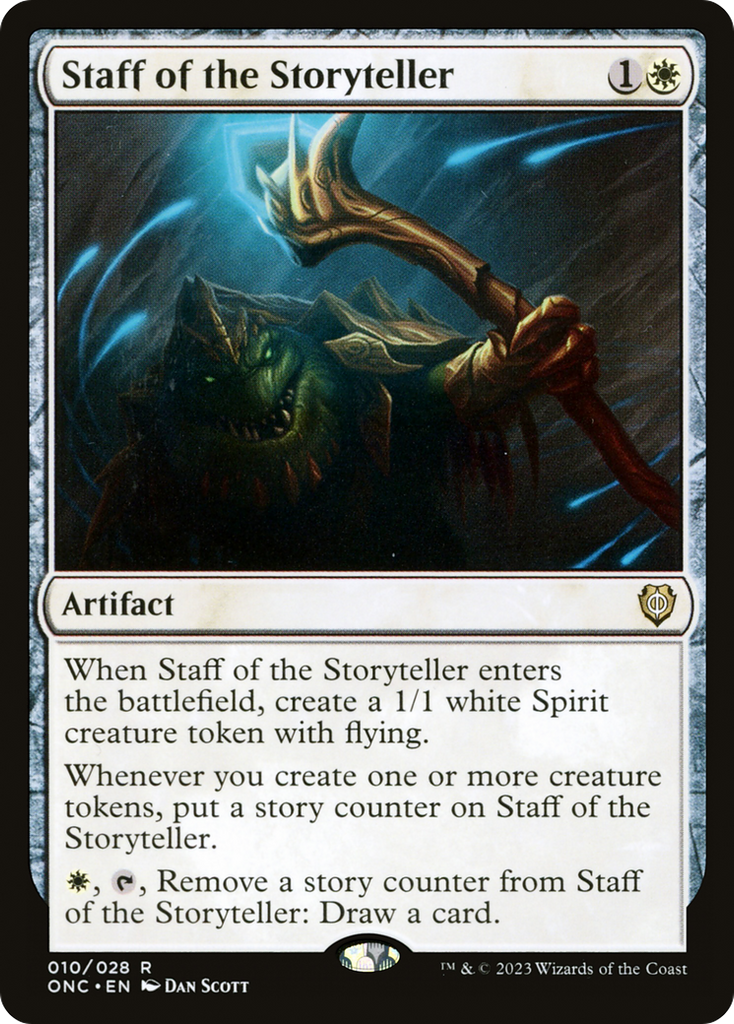 Staff of the Storyteller [Phyrexia: All Will Be One Commander]