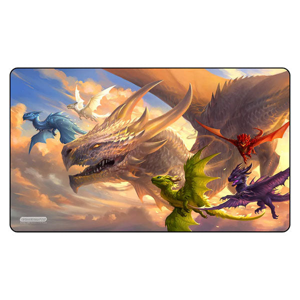 Playmat: Baby Dragons, Flight Lessons