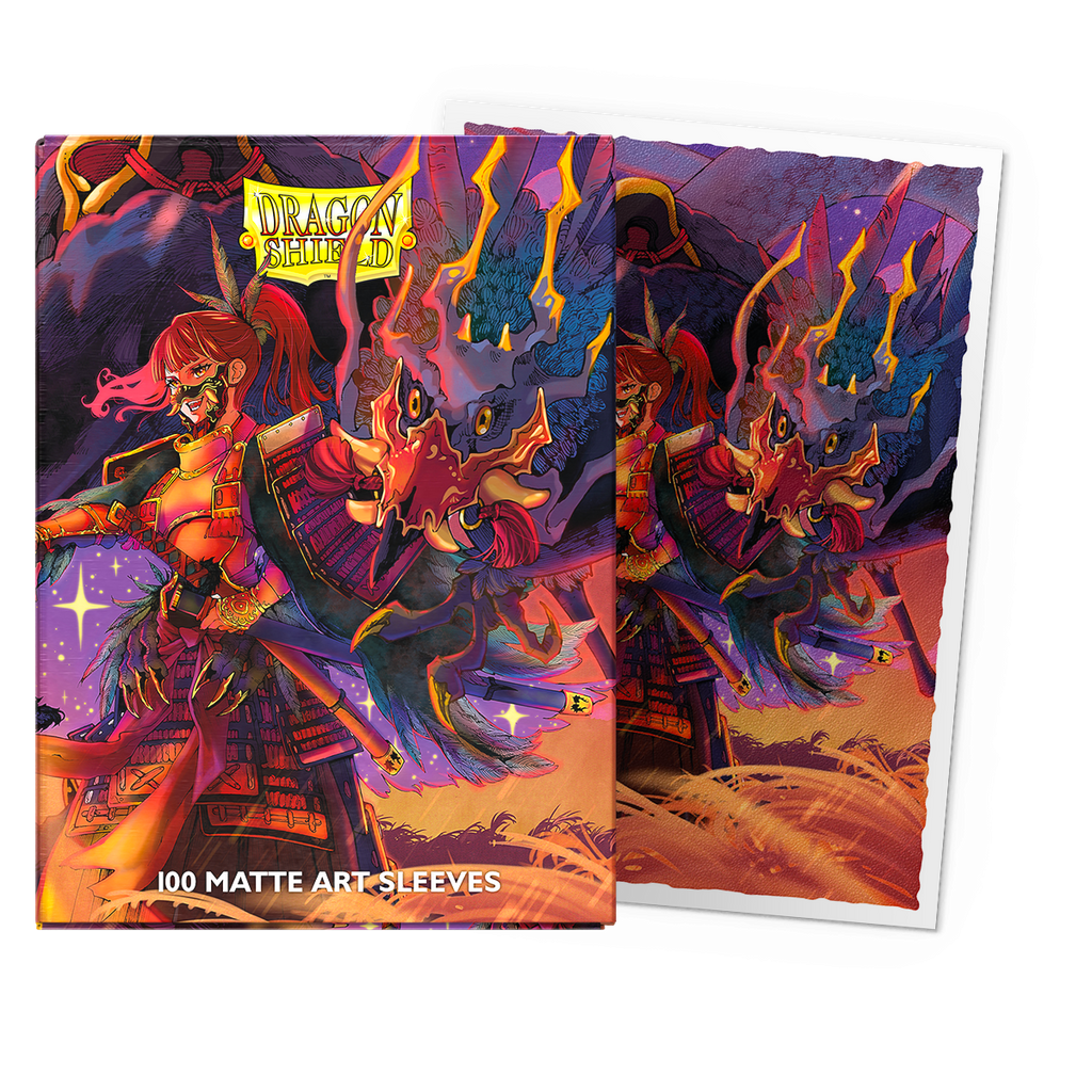 Dragon Shield: Standard 100ct Art Sleeves - The Fallen (Matte)