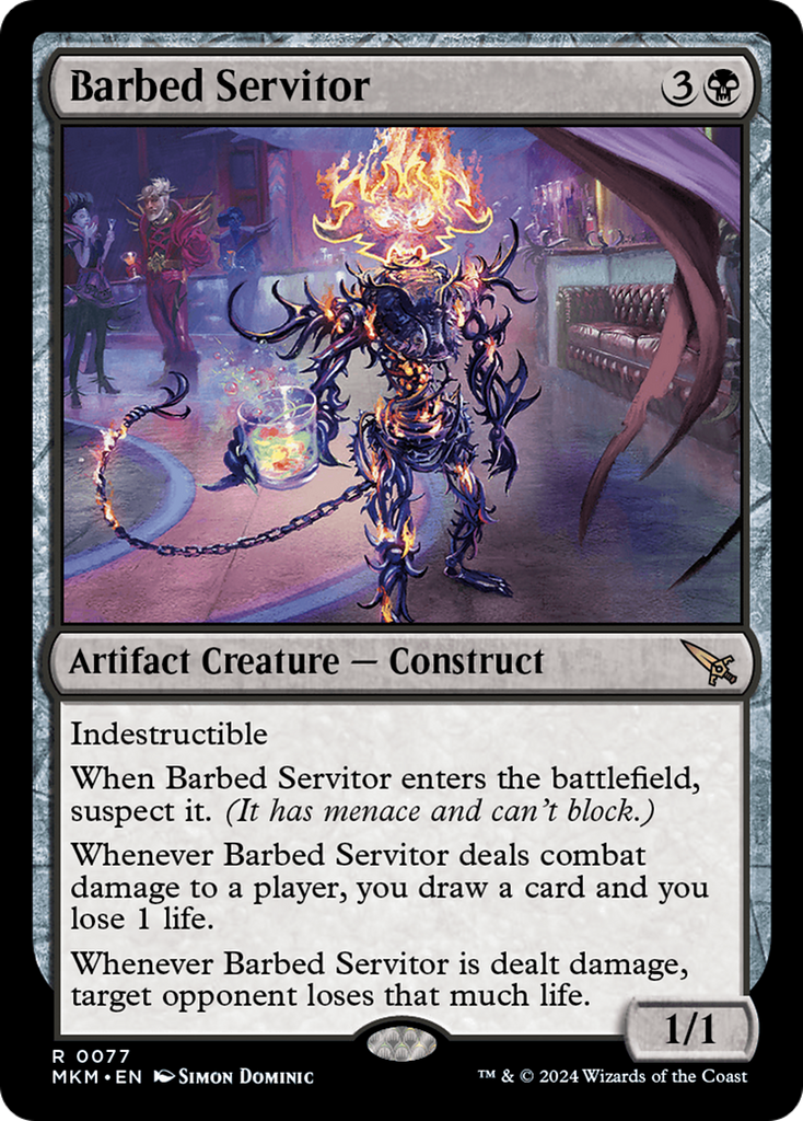 Barbed Servitor [Murders at Karlov Manor]