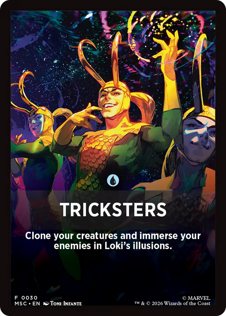 Tricksters Theme Card [Marvel Super Heroes Commander]