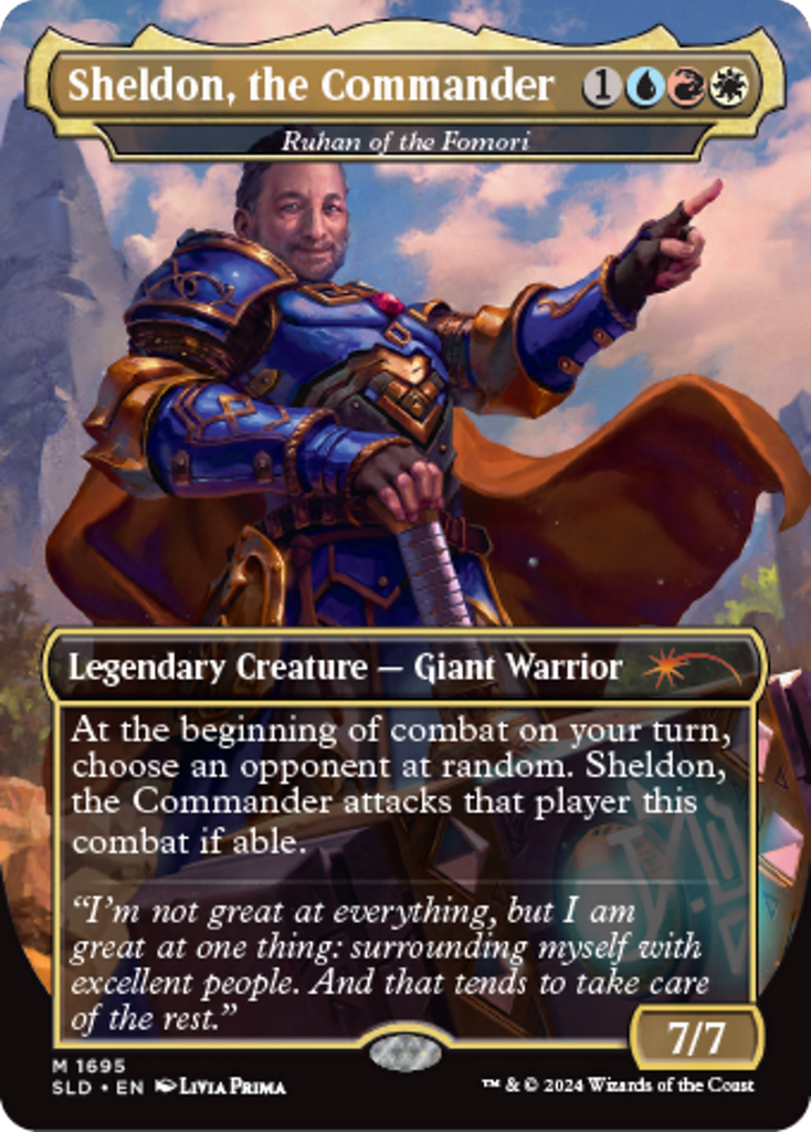 Ruhan of the Fomori - Sheldon, the Commander [Secret Lair: Sheldon's Spellbook]