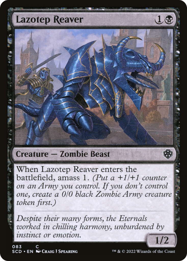 Lazotep Reaver [Starter Commander Decks]