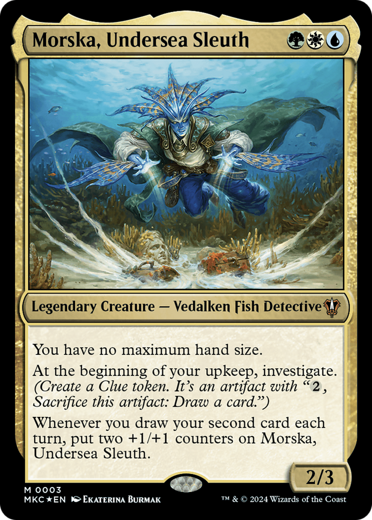 Morska, Undersea Sleuth [Murders at Karlov Manor Commander]