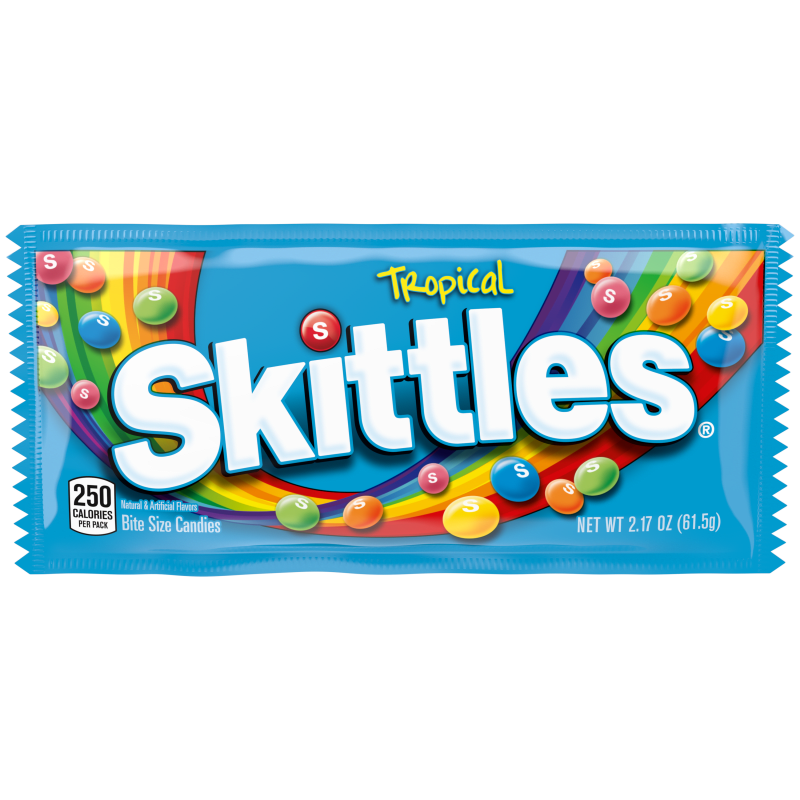 Snack- Skittles Tropical