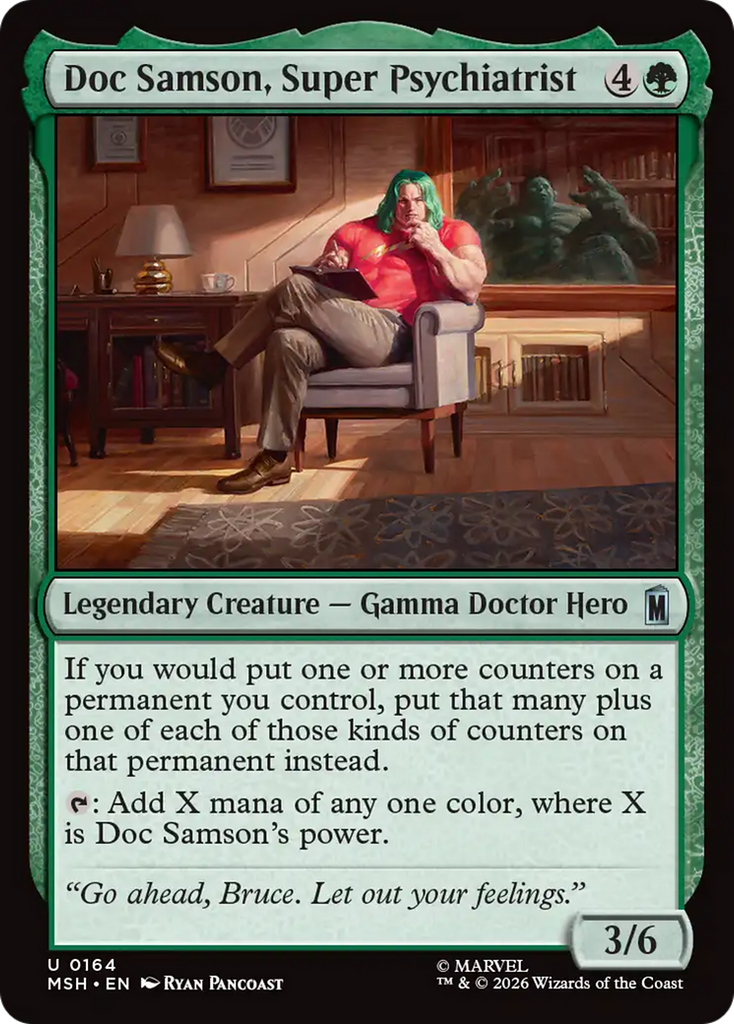 Doc Samson, Super Psychiatrist [Marvel Super Heroes]