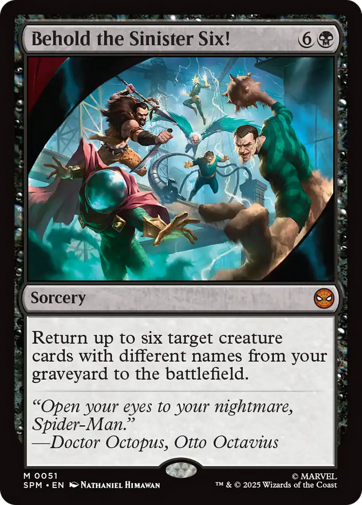 Behold the Sinister Six! [Marvel's Spider-Man]