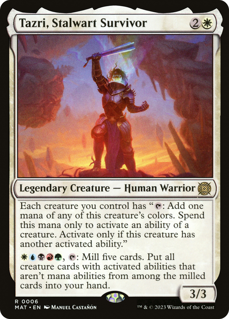 Tazri, Stalwart Survivor [March of the Machine: The Aftermath]