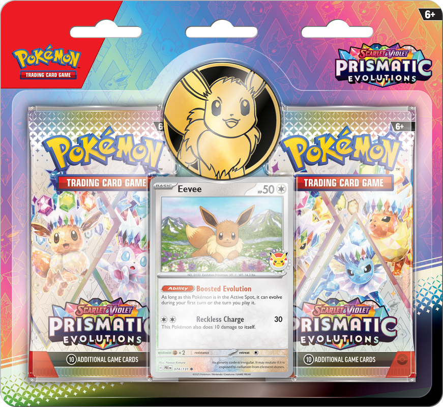 Pokemon Prismatic Evolutions 2-Pack Blister