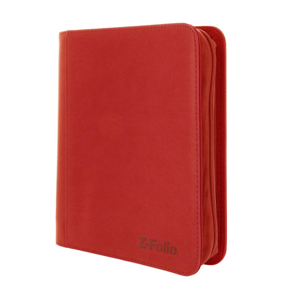 Z-Folio 4-Pocket XL Toploader (Red)