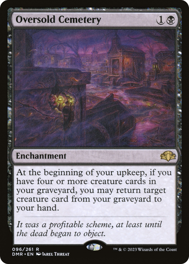 Oversold Cemetery [Dominaria Remastered]