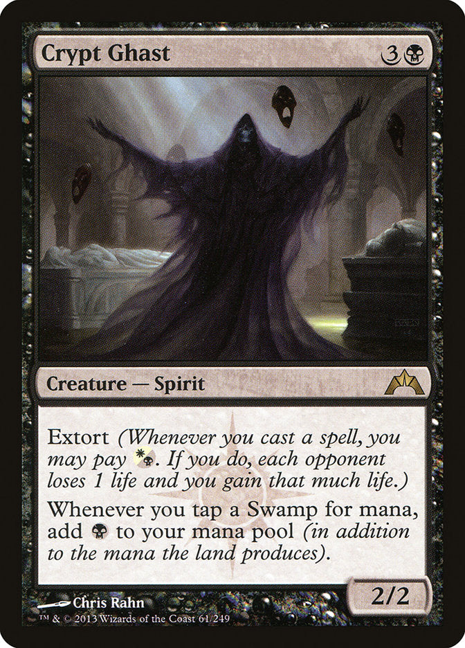 Crypt Ghast [Gatecrash] Sleeve Playable