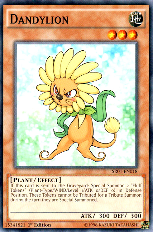 yugioh cards that summon tokens Dandylion [SR01-EN018] Common – FIVE6 Gaming You can Tribute 1 Color:Pacific Blue Galar Desburn 042/070 R BFCM2025