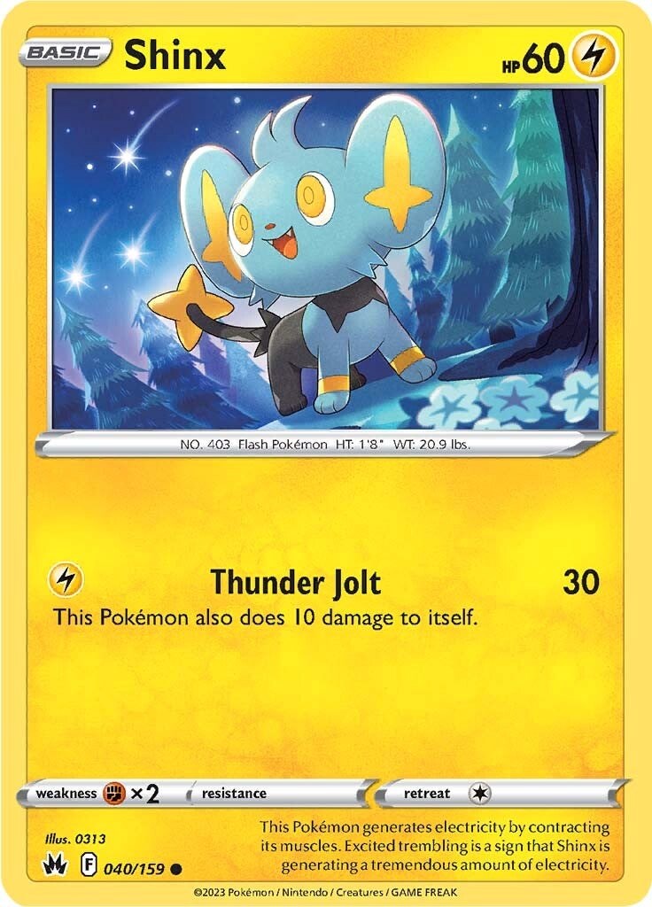 Shinx (040/159) (40) [Sword & Shield: Crown Zenith] – FIVE6 Gaming