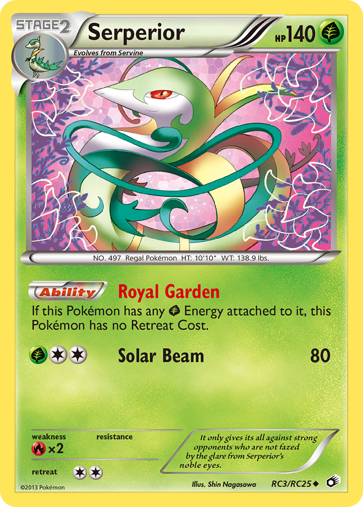 Serperior (RC3/RC25) [Black & White: Legendary Treasures]