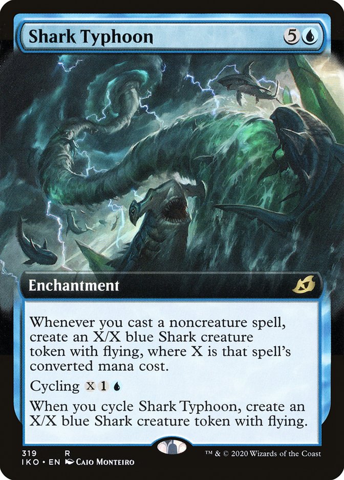 Shark Typhoon (Extended Art) [Ikoria: Lair of Behemoths]