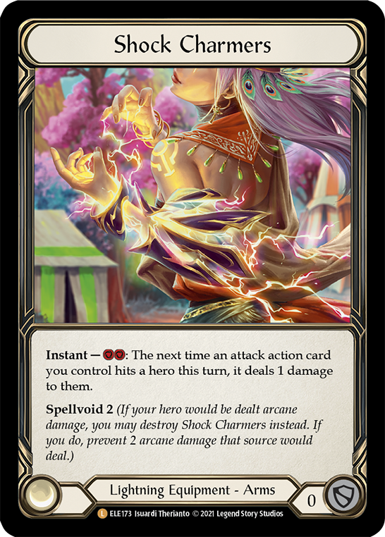 Shock Charmers [ELE173] (Tales of Aria)  1st Edition Cold Foil