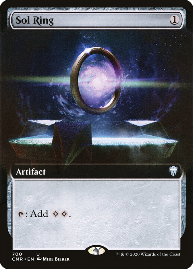 Sol Ring (Extended Art) [Commander Legends]