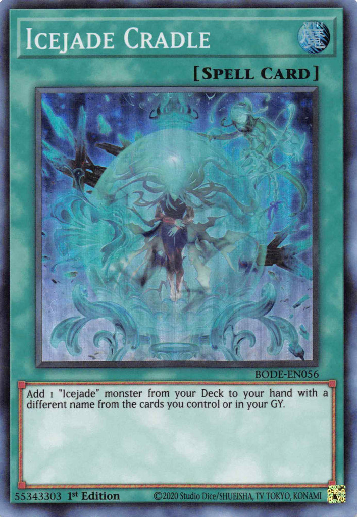 Icejade Cradle [BODE-EN056] Super Rare