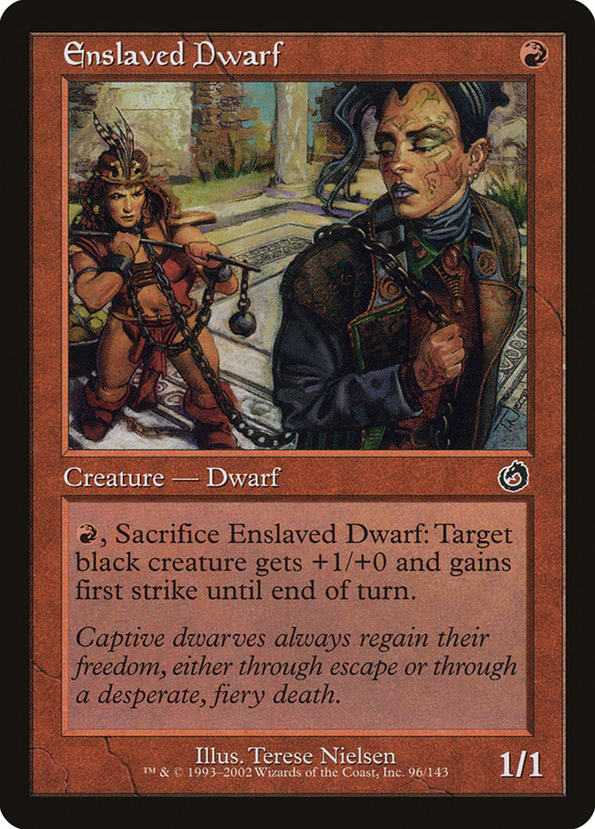 Enslaved Dwarf [Torment] SP FOIL