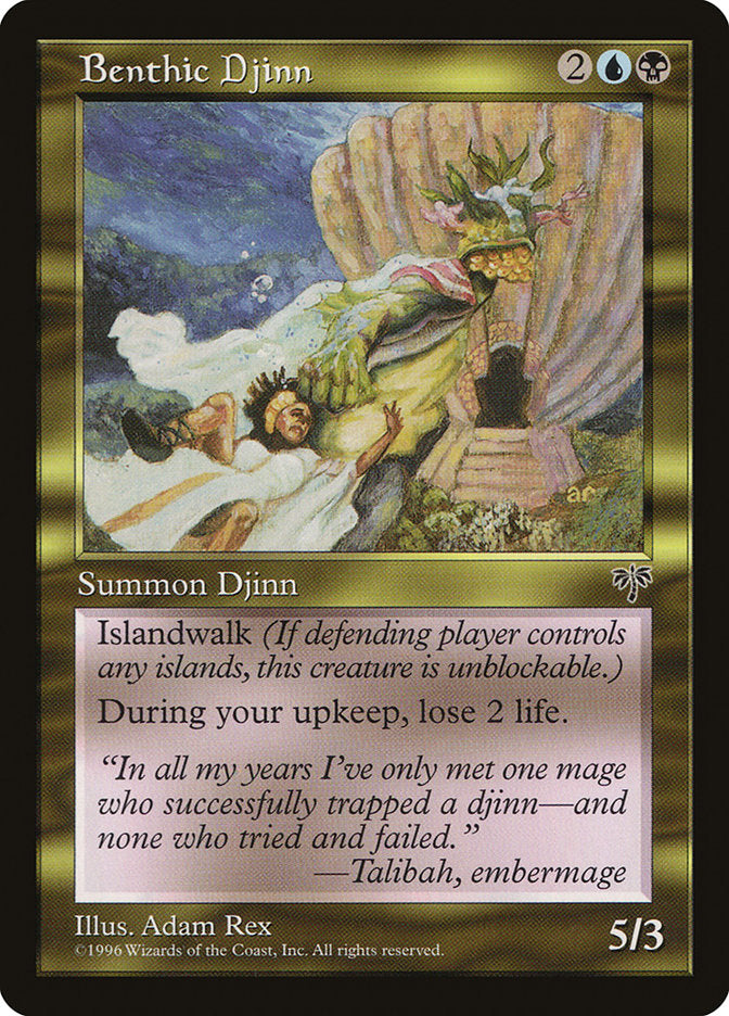 mtg djinn cards 1x Djinn of Wishes M10 MtG Magic Blue Rare 1 x1 Card Cards