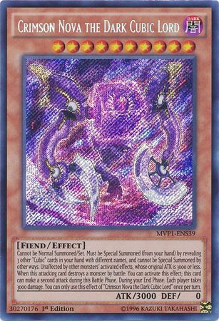 Crimson Nova the Dark Cubic Lord [MVP1-ENS39] Secret Rare – FIVE6 Gaming