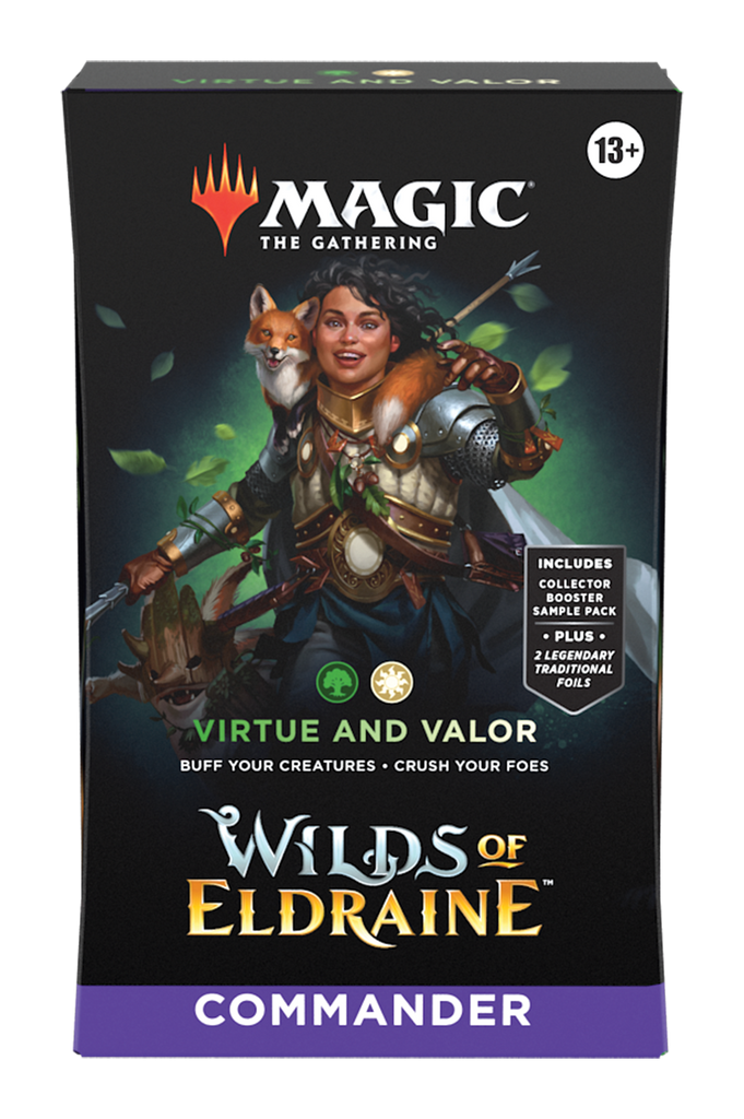 Ready to Play - Virtue and Valor Commander Deck