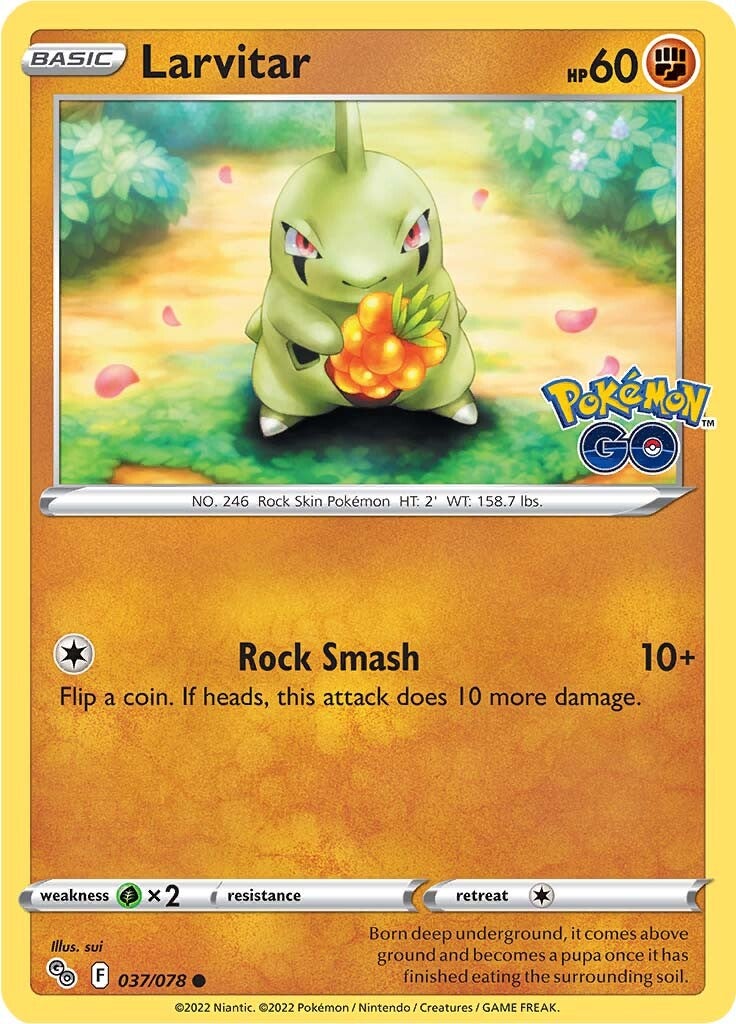 Larvitar (037/078) [Pokémon GO] – FIVE6 Gaming