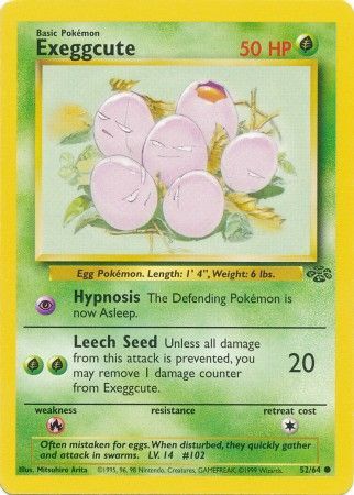 Exeggcute (52/64) [Jungle Unlimited] – FIVE6 Gaming